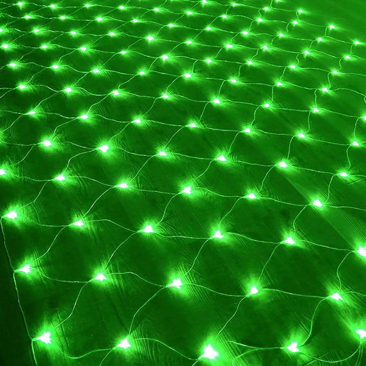Garden Net Lights, Battery Operated 672 LED Waterproof Net Mesh Lights with 8 Modes, 6x4M Fairy String Lights for Outdoor Indoor Christmas Tree, Bush, Backyard, Garden, Party Décor