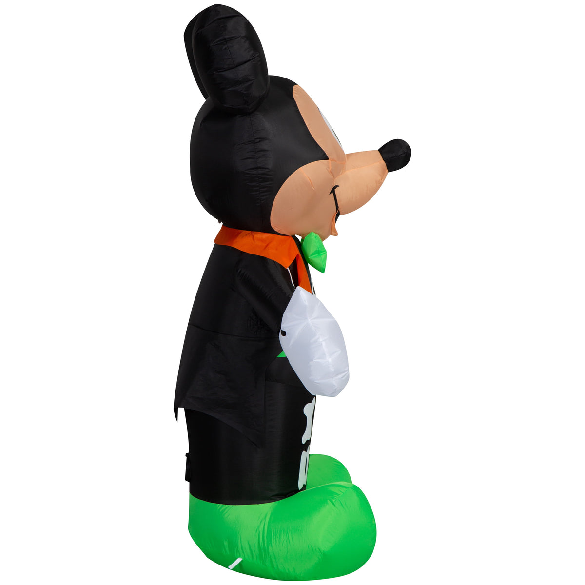 Halloween Airblown Yard Inflatables Mickey in Skeleton Tux 44.09 in x 27.55 in x 59.84 in 3.13 lb