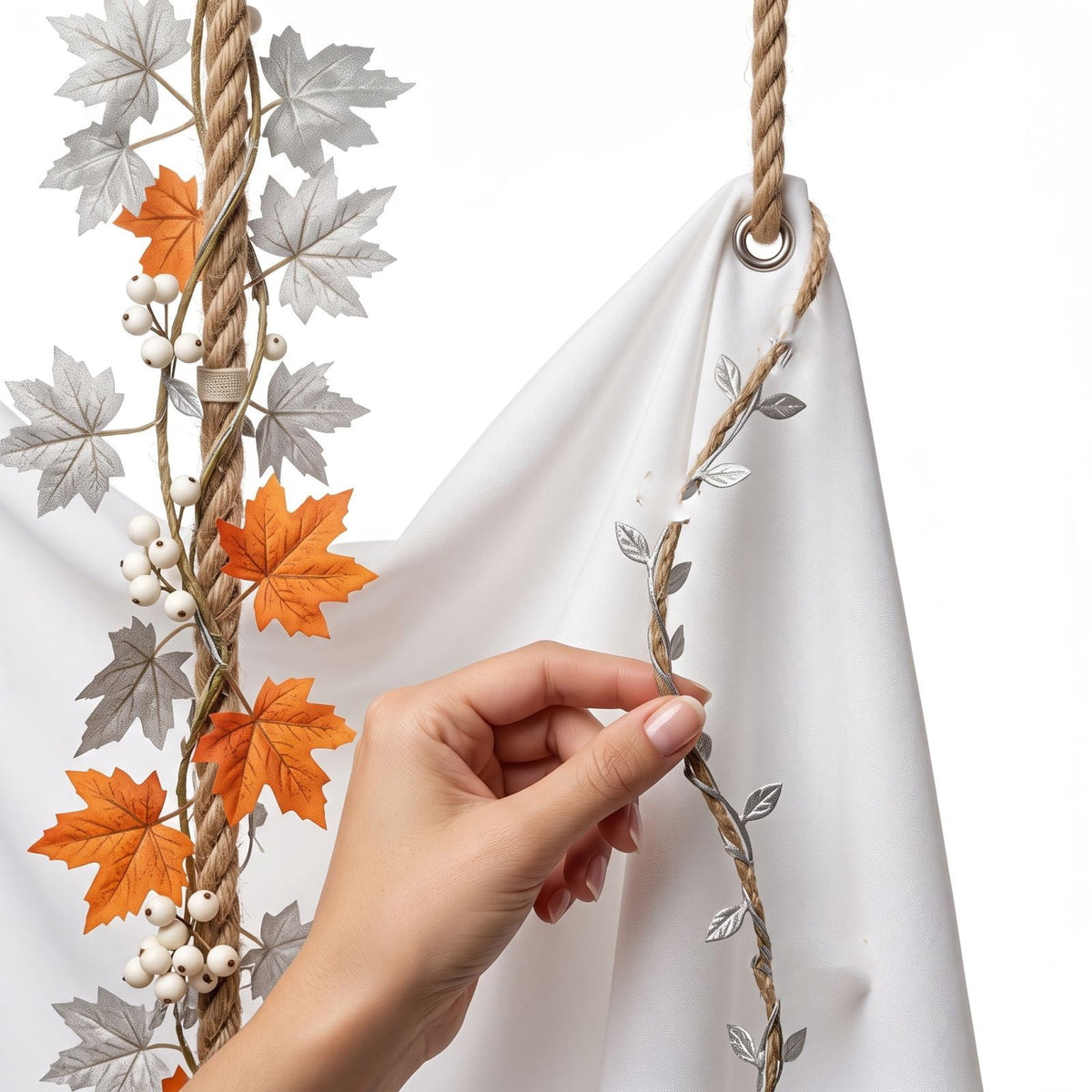 Outdoor Halloween Decorations Gaslight Ghoul, 79" Tall Hanging Skeleton Holding Street Light with Creepy Blue Eyes, Tattered Robe Ghost Decor for Yard Patio Walkway, Front Porch, Road