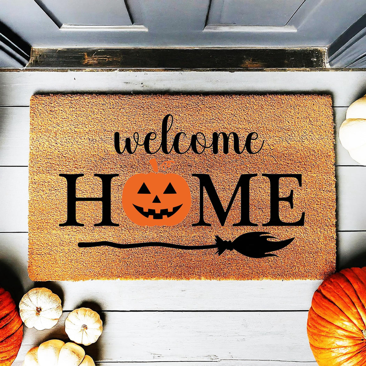 Halloween Doormat - Welcome Home (36"x60")