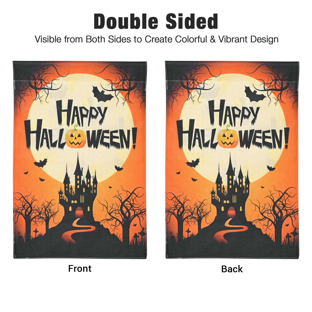 Yescom 5ft Halloween Pumpkins,Stacked Foldable,Jack O Lantern,LED Lights Party Outdoor Decorations 2026