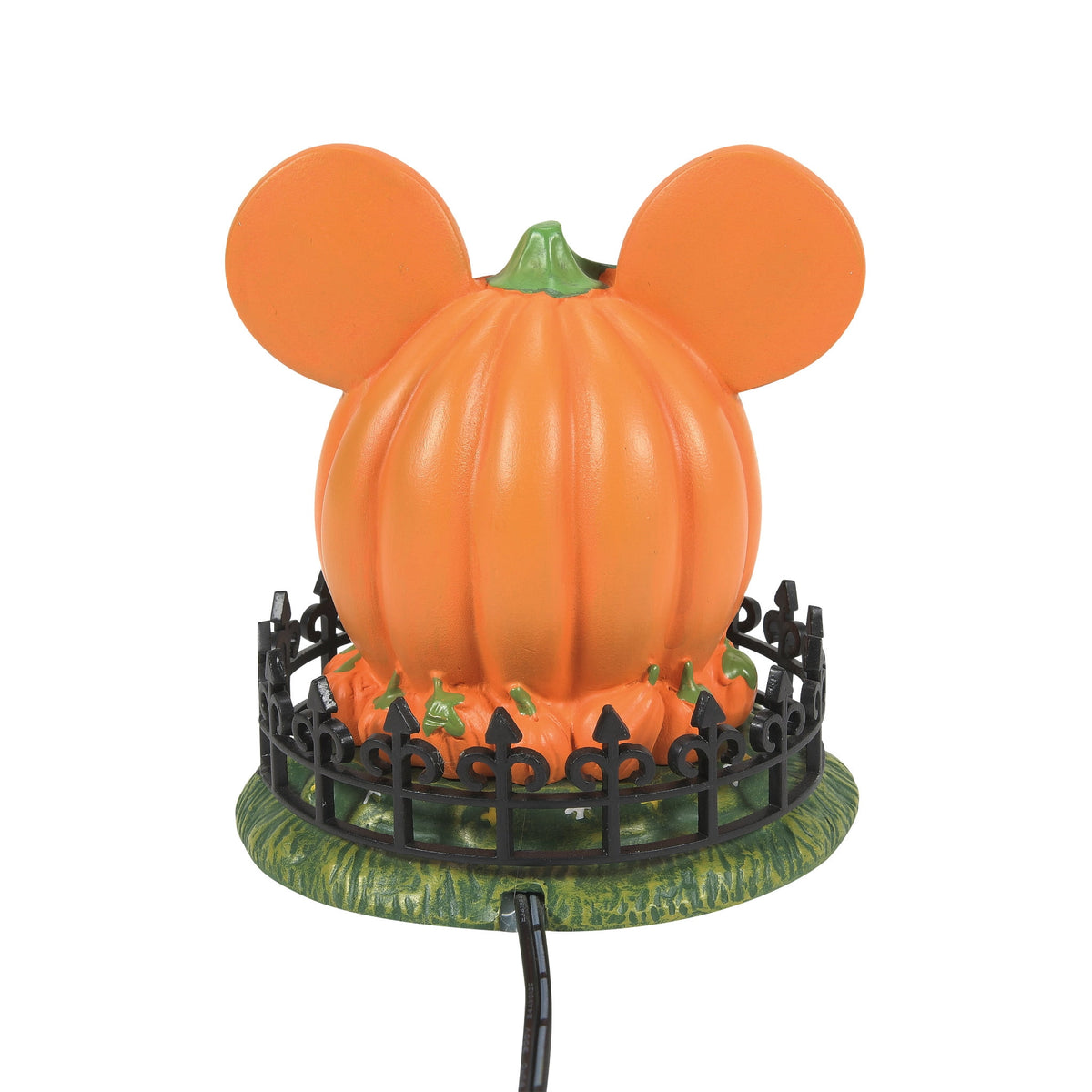 Department 56 Disney Village Mickey's Town Center Pumpkin Halloween Accessory Figurine 4in H