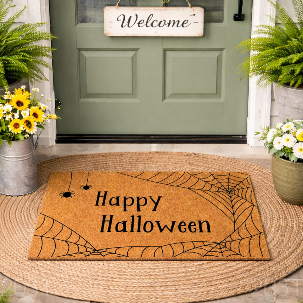 Halloween Doormat - Happy Halloween Welcome Door Mat (36" x 72")