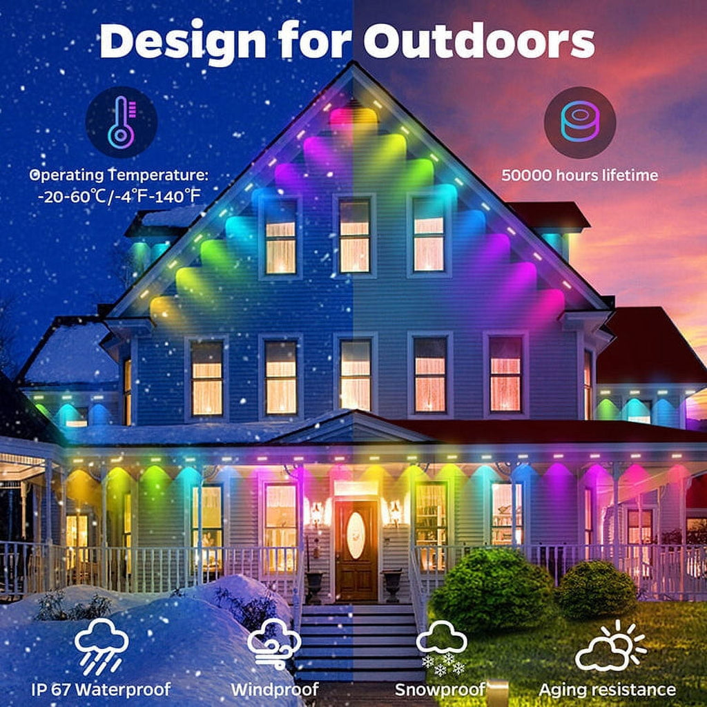 iToolMax Smart RGB Permanent Outdoor Lights