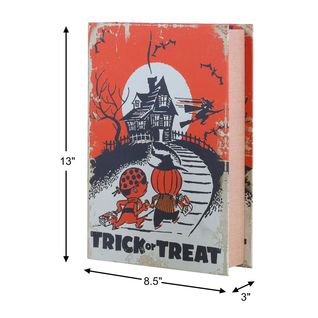 Mr. Halloween Decorative Retro Nested Storage Books, Set of 3