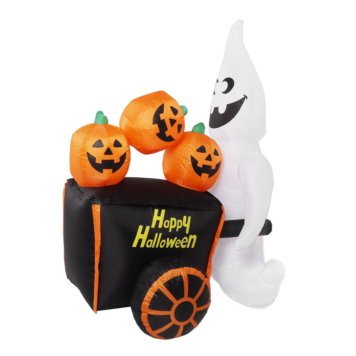 Weatherproof Inflatable Halloween Decor with LED Lights and Blower for Outdoor Display