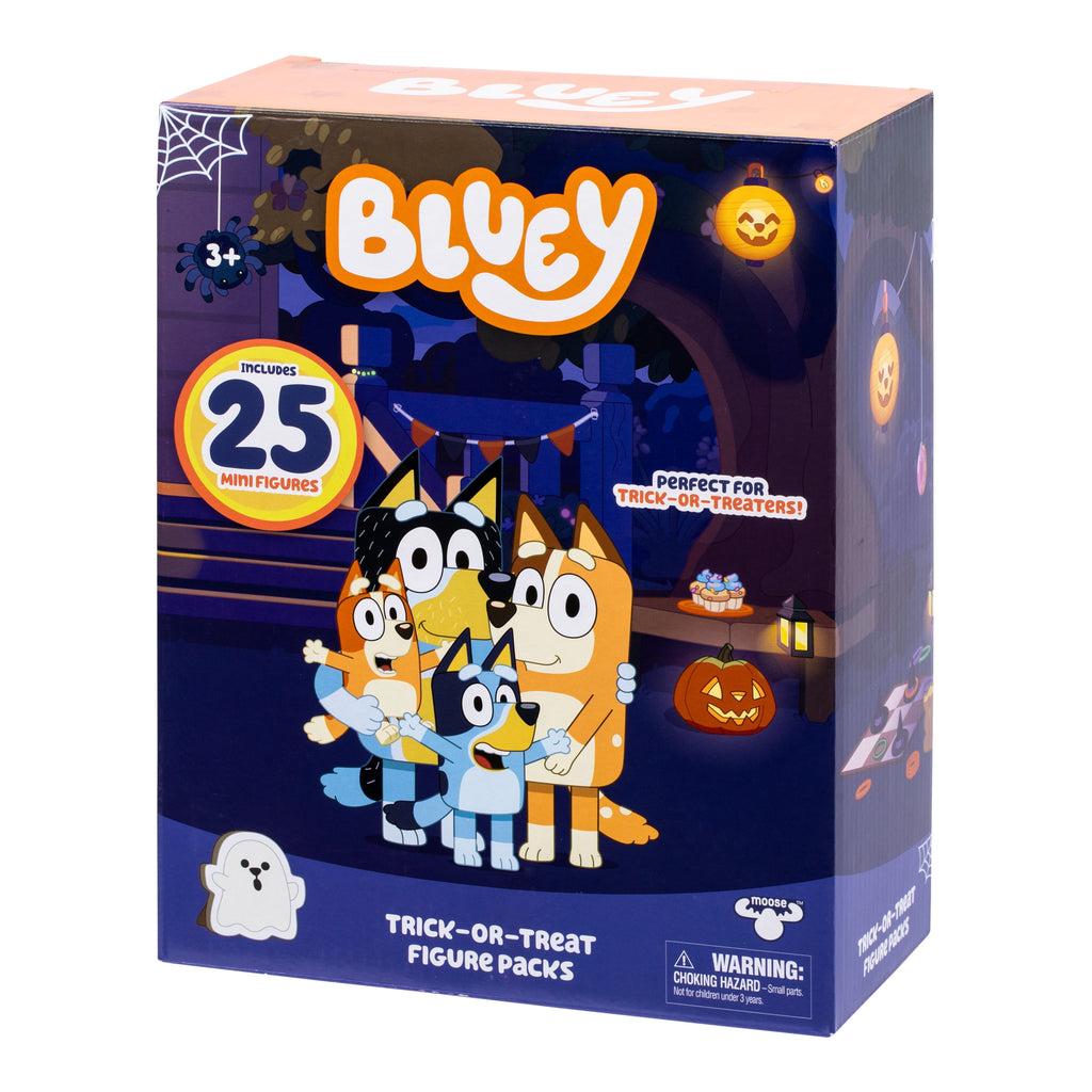 Bluey Mini Figure Multi-pack, Contains 25 Individually Bagged 1 inch Bluey Mini Figures, Perfect for Bluey Fans! Ages 3+, Walmart Exclusive