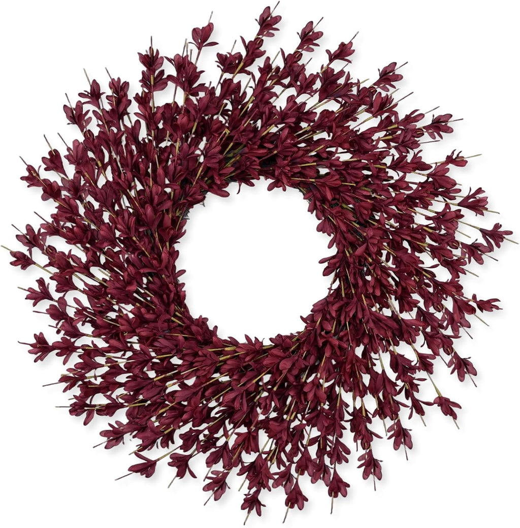 26 Inch Realistic Fall Wreaths for Front Door Outside Autumn Wreath Outdoor Indoors Fall Decorations for Home Thanksgiving Halloween Holiday Decorations Clearance for Wall Porch Door (Wheat)